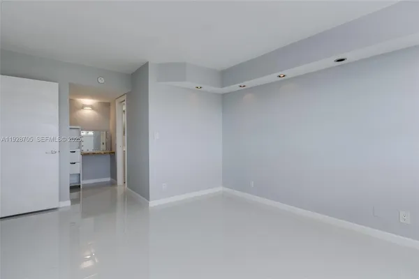 a view of empty room