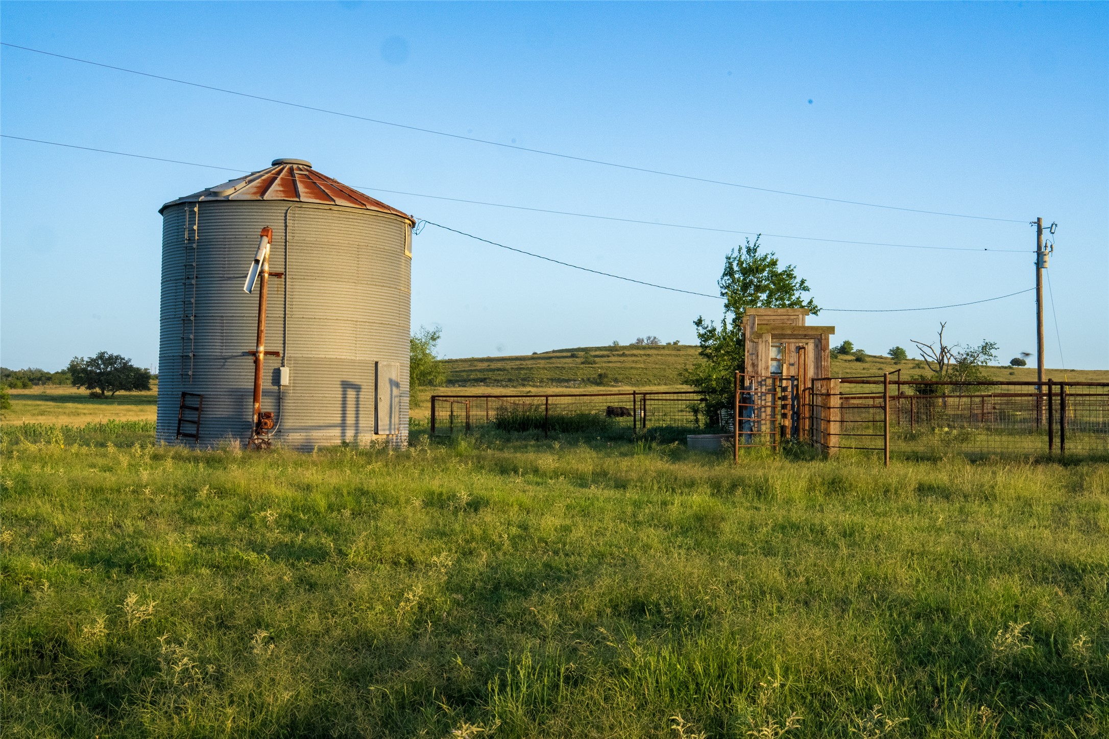 125 Hye Albert Road Hye, TX 78635 - Photo 7 of 39 View of outdoor structure featuring a view of rural / pastoral area