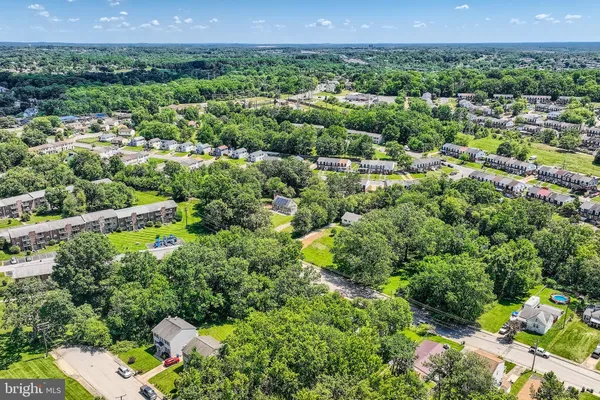 a view of a city and a mountain