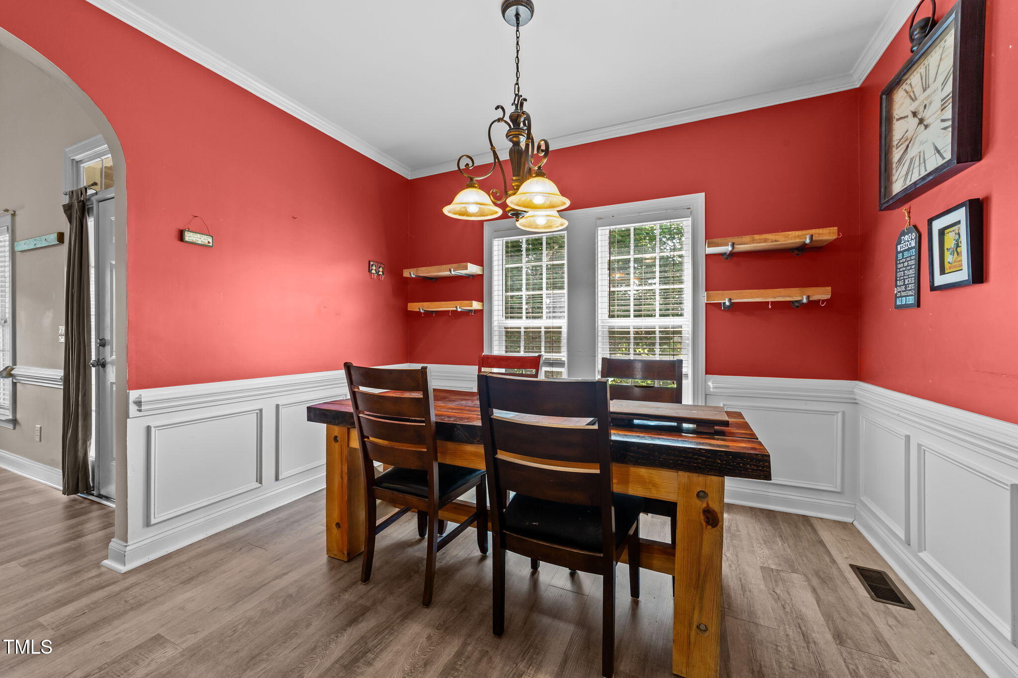 1709 Shell Cracker Drive Willow Spring, NC 27592 - Photo 8 of 28 a dining room with furniture and window