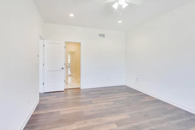 wooden floor in an empty room