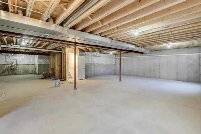 a view of empty room