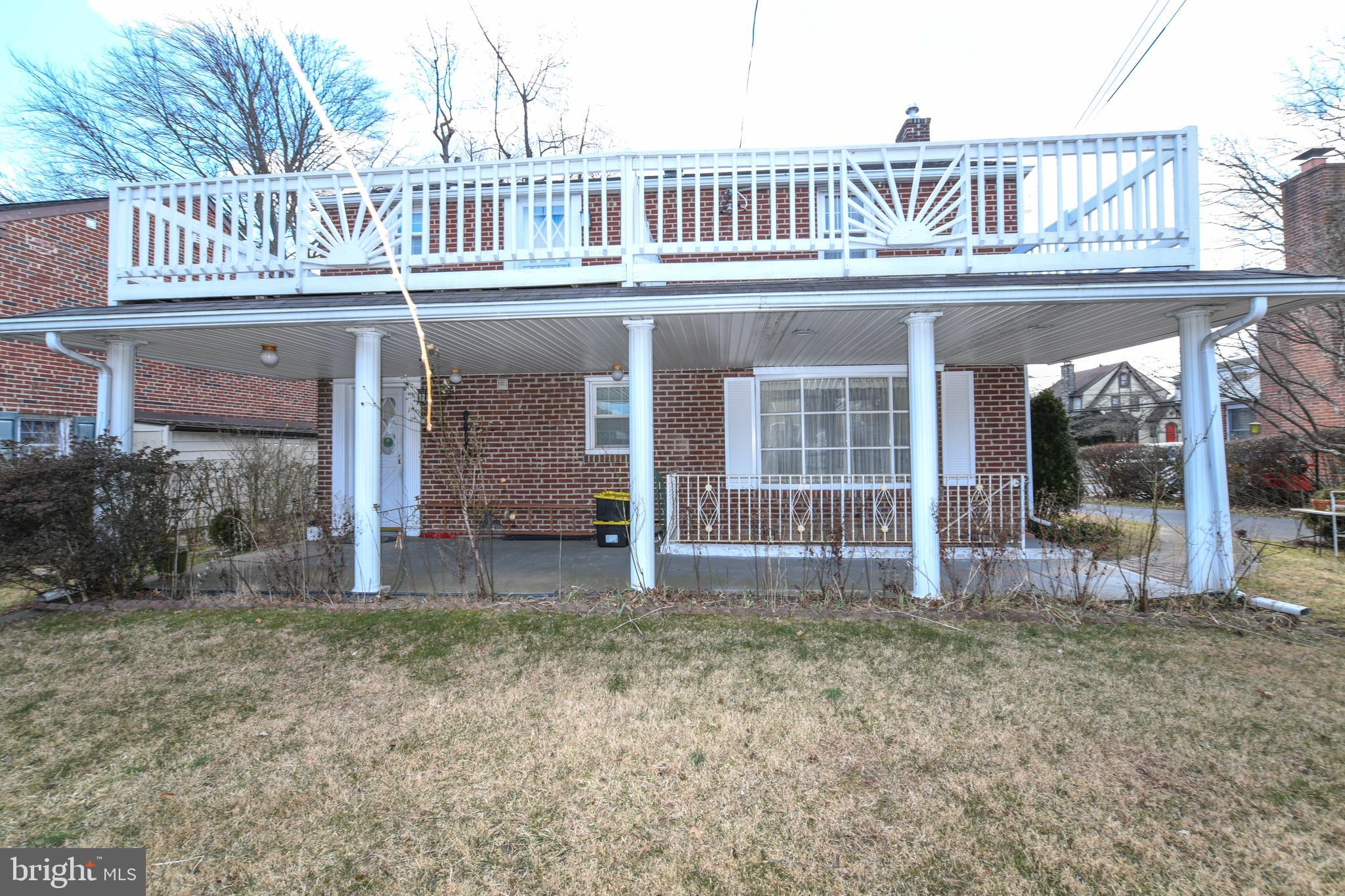 228 Mill Road Havertown, PA 19083 - Photo 40 of 43 Back Patio - view from back fence