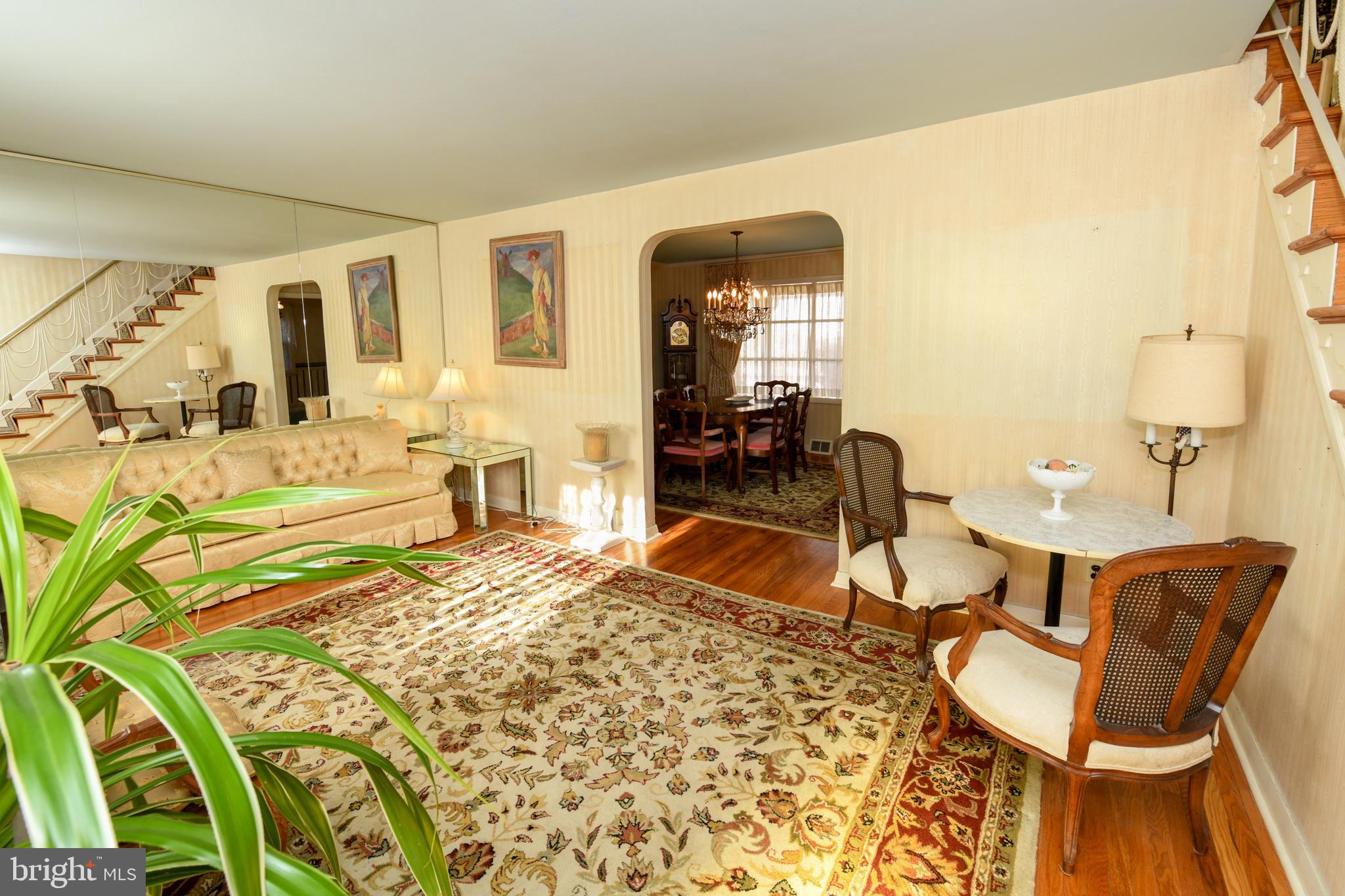 228 Mill Road Havertown, PA 19083 - Photo 6 of 43 Living Room - view from front door
