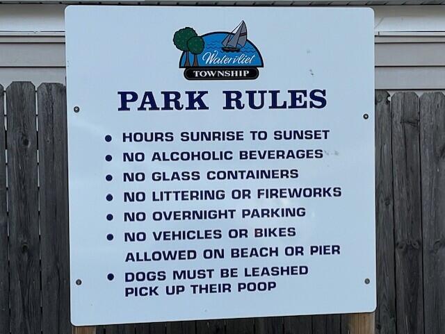7835 Forest Beach Road Watervliet, MI 49098 - Photo 41 of 42 Forest Beach Park Rules