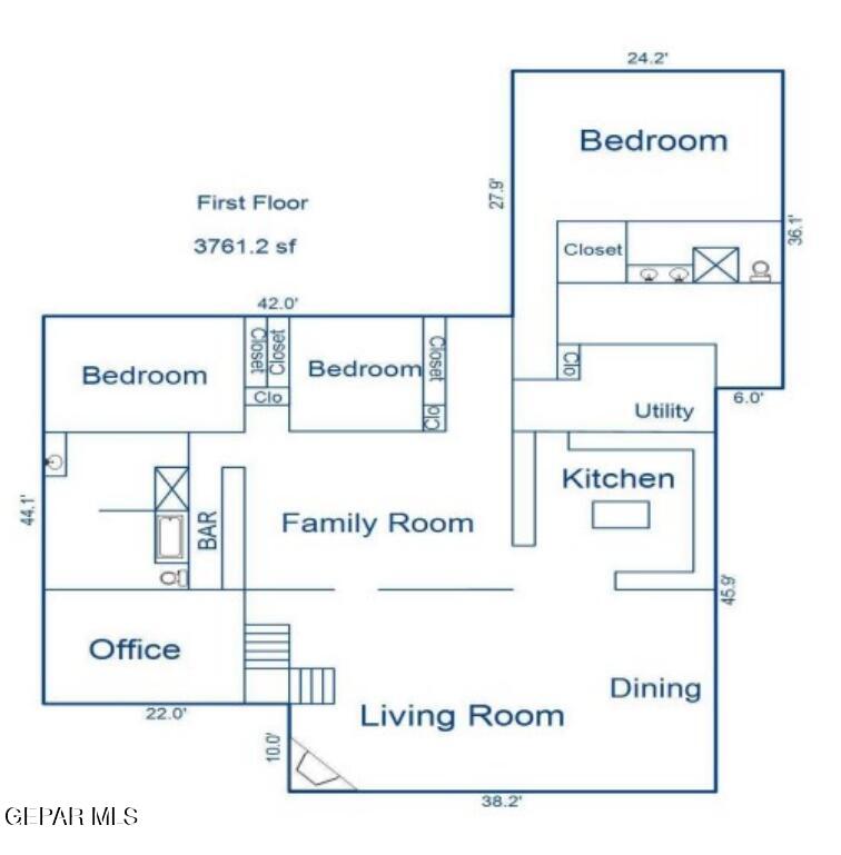 1100 Vinton Road Anthony, TX 79821 - Photo 5 of 83 1st floor