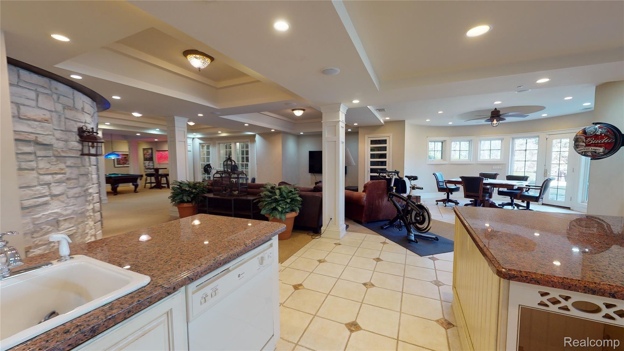 1472 Highpoint Court Rochester, MI 48306 - Photo 36 of 44 1472-Highpoint-Court-1472-basement-bar-area-2.jpg