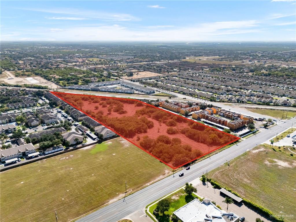 1 South McColl Road Hidalgo, TX 78557 - Photo 7 of 7 an aerial view of a residential building and an ocean