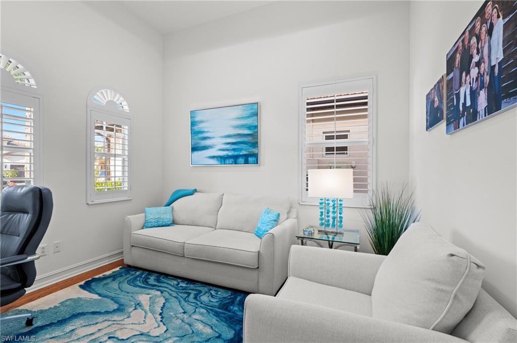 7806 Ashton Road Naples, FL 34113 - Photo 10 of 27 Office featuring baseboards and wood finished floors