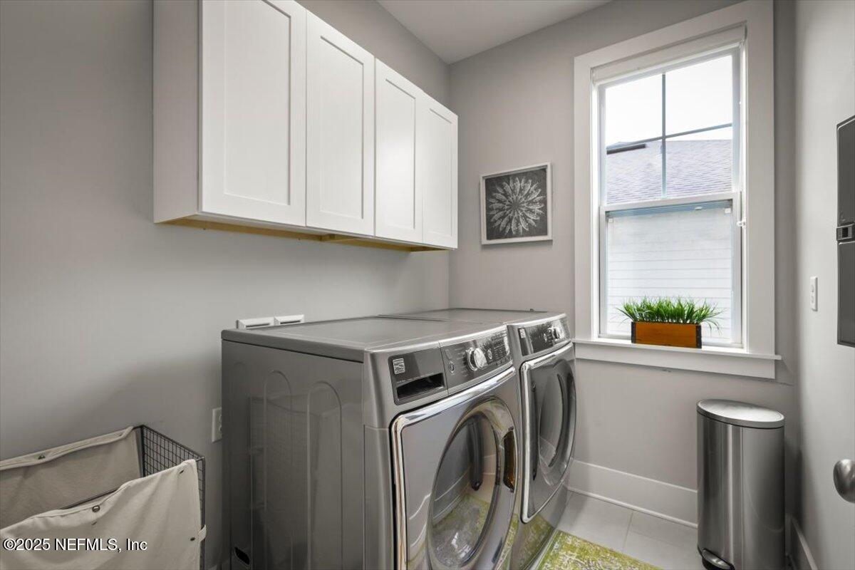 740 Paradise Lane Atlantic Beach, FL 32233 - Photo 25 of 38 a utility room with dryer and washer