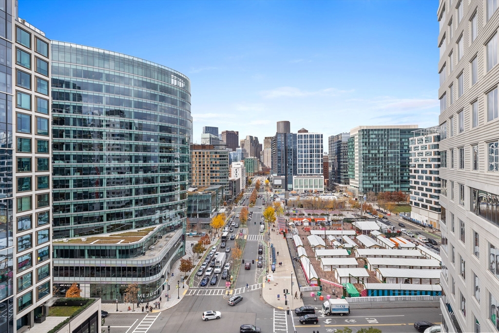 150 Seaport Boulevard, Unit 14B Boston, MA 02210 - Photo 31 of 42 a view of a city with tall buildings