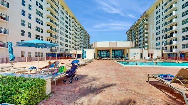 a front view of a building with street view