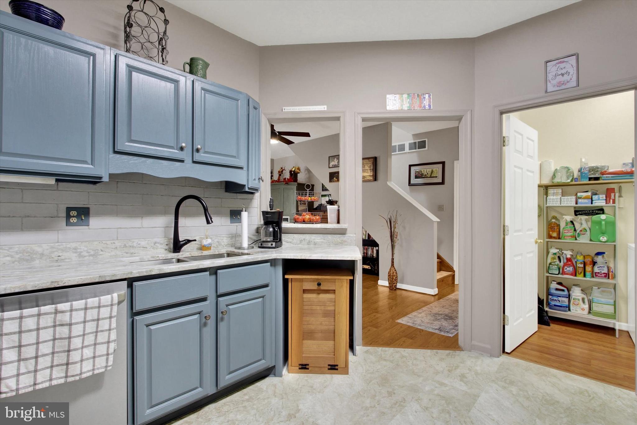 67 Hunters Trail Gettysburg, PA 17325 - Photo 13 of 30 a kitchen with stainless steel appliances granite countertop a sink and cabinets
