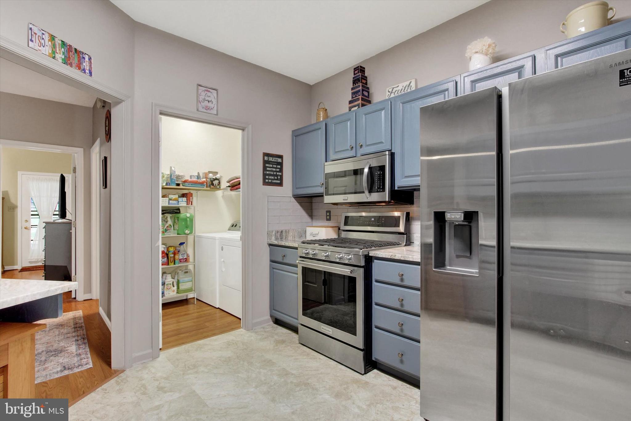 67 Hunters Trail Gettysburg, PA 17325 - Photo 14 of 30 a kitchen with a refrigerator and a sink