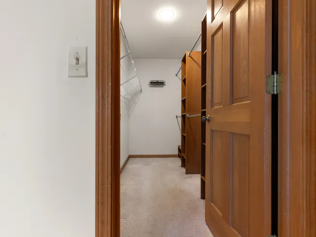 a view of walk in closet