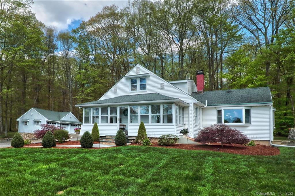 9 Ranch Road Woodbridge, CT 06525 - Photo 1 of 1 Welcome to 9 Ranch Road...an expanded renovated Cape featuring 4 bedrooms and 2 full baths with a 3rd full bath in the basement