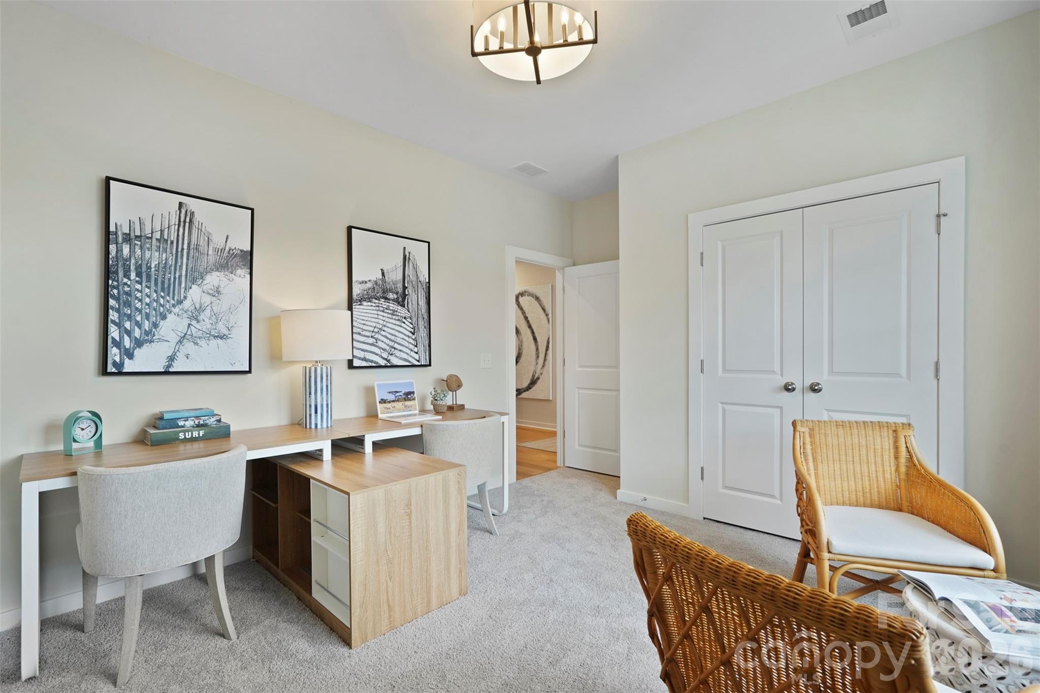 1099 Arundle Road Sherrills Ford, NC 28673 - Photo 20 of 40 a view of a livingroom with furniture and workspace