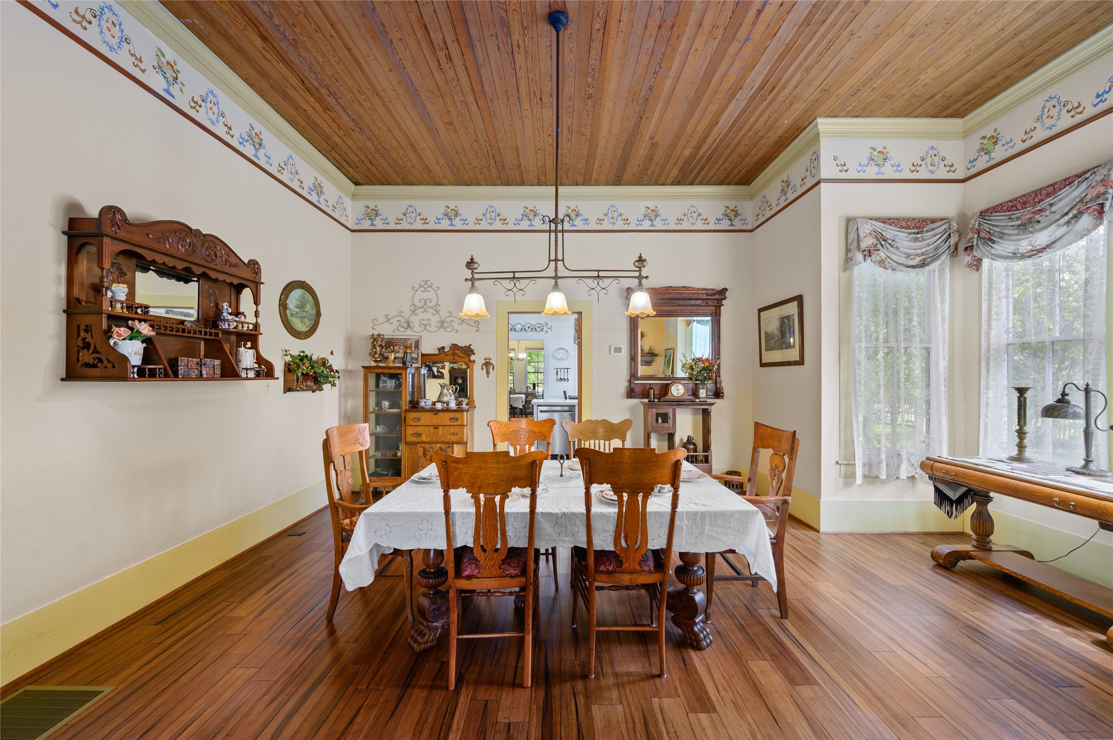 1034 South Tesch Street Bellville, TX 77418 - Photo 11 of 44 Formal dining leads to the kitchen area.