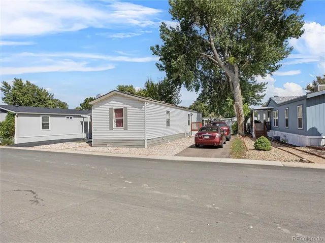 front view of house with a street