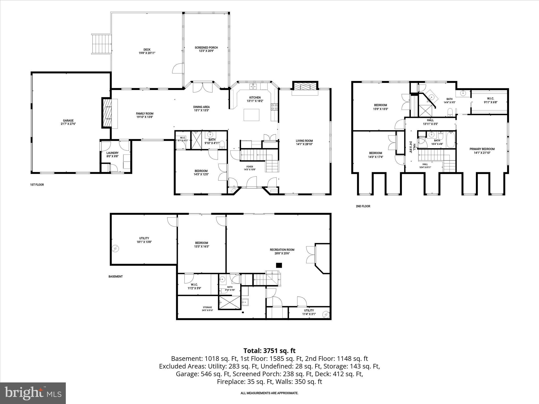 1109 East Wheel Road Bel Air, MD 21015 - Photo 111 of 111 Combined Floor Plans