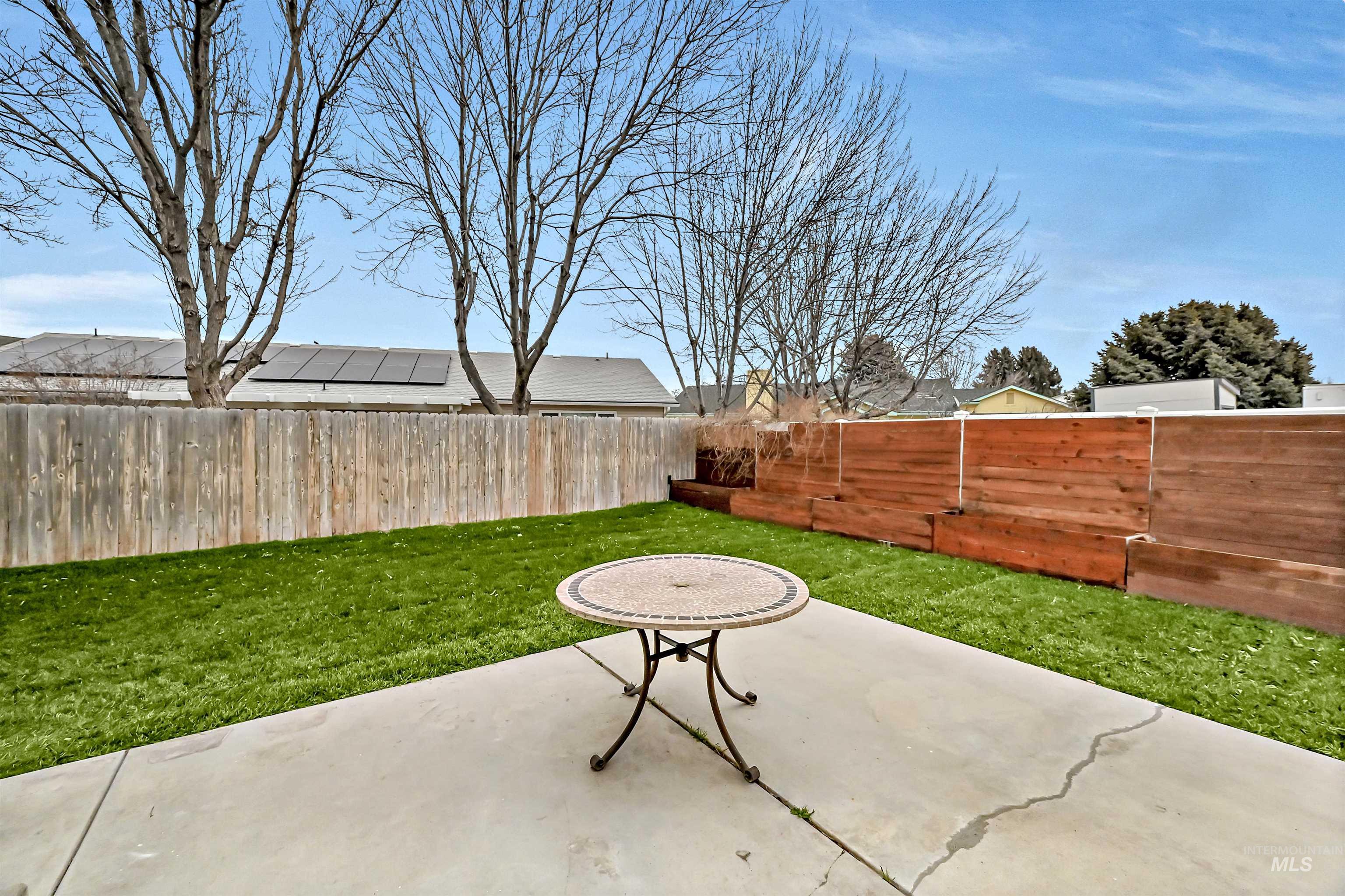 366 West Harris Street Meridian, ID 83642 - Photo 26 of 31 Fenced backyard featuring a patio area