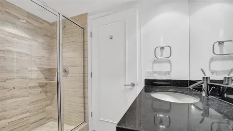 a view of a livingroom with furniture