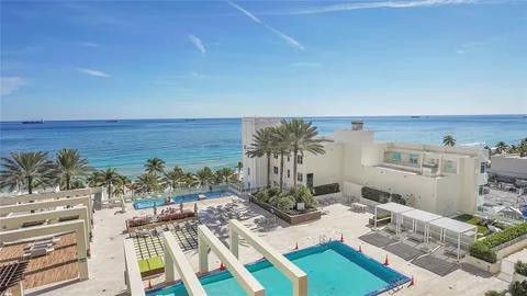 a view of a balcony with lake view