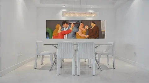 a room with furniture and windows