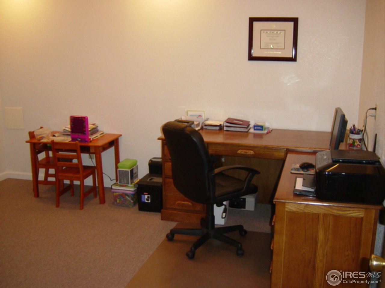 1710 Pheasant Ridge Sterling, CO 80751 - Photo 16 of 25 Basement Office