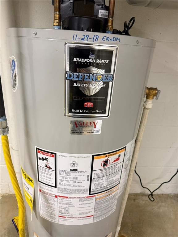 256 Finnin Road New Kensington, PA 15068 - Photo 39 of 44 Gas h20 tank in basement