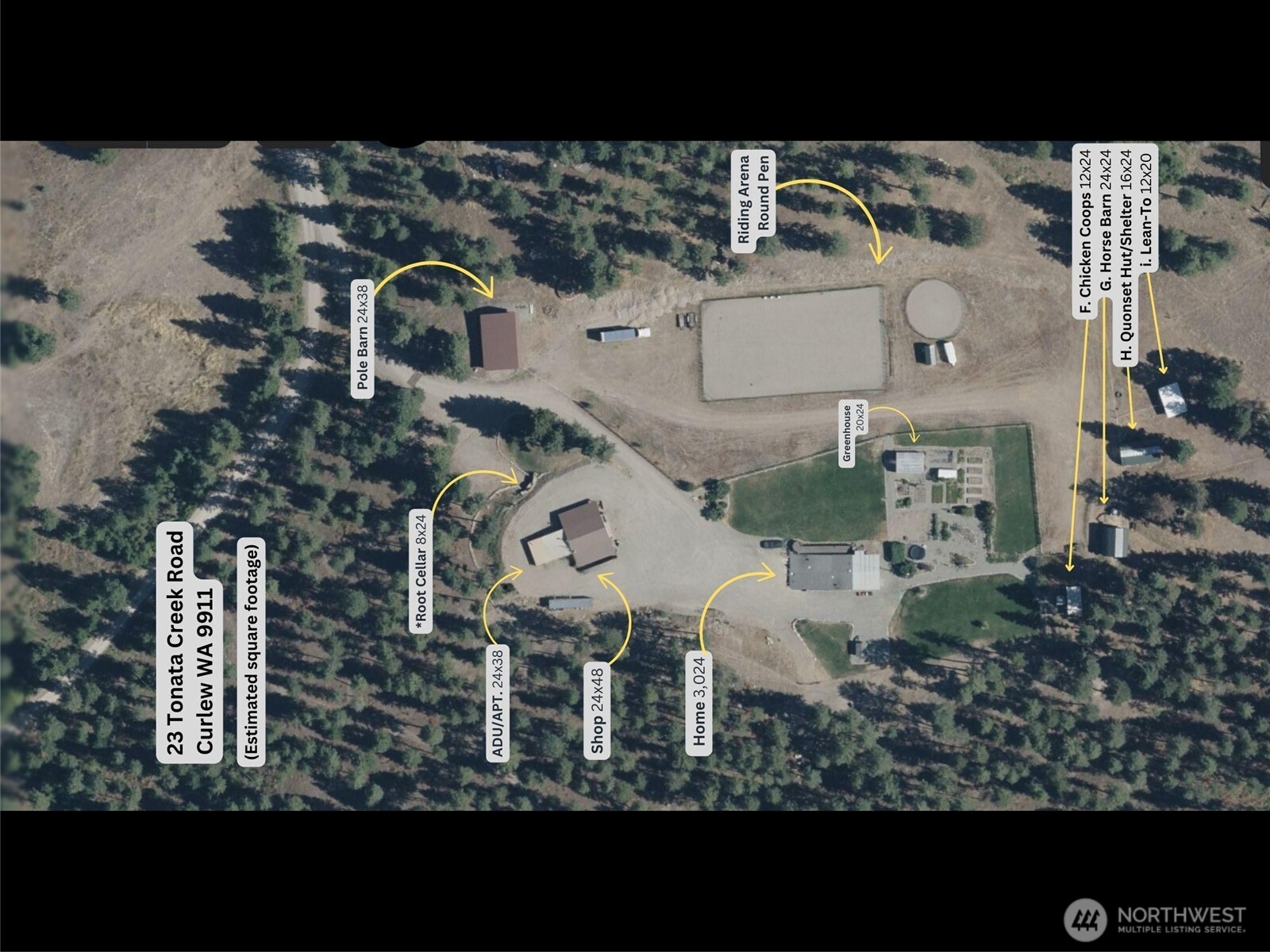 23 Tonata Creek Road Curlew, WA 99118 - Photo 38 of 38 a picture of a city view