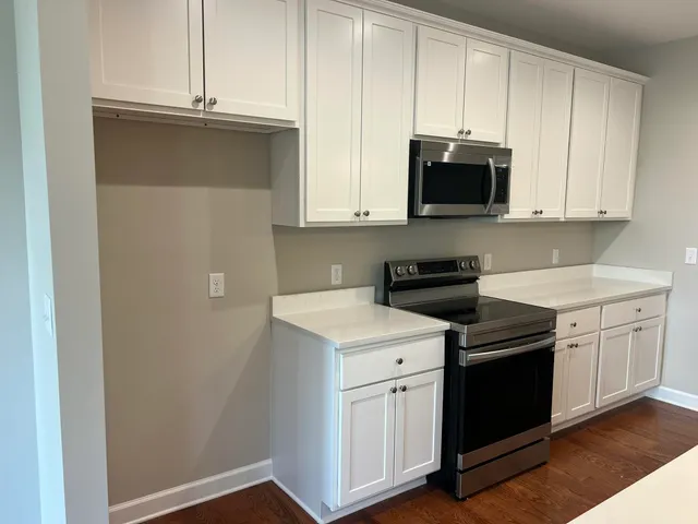 a view of a small space