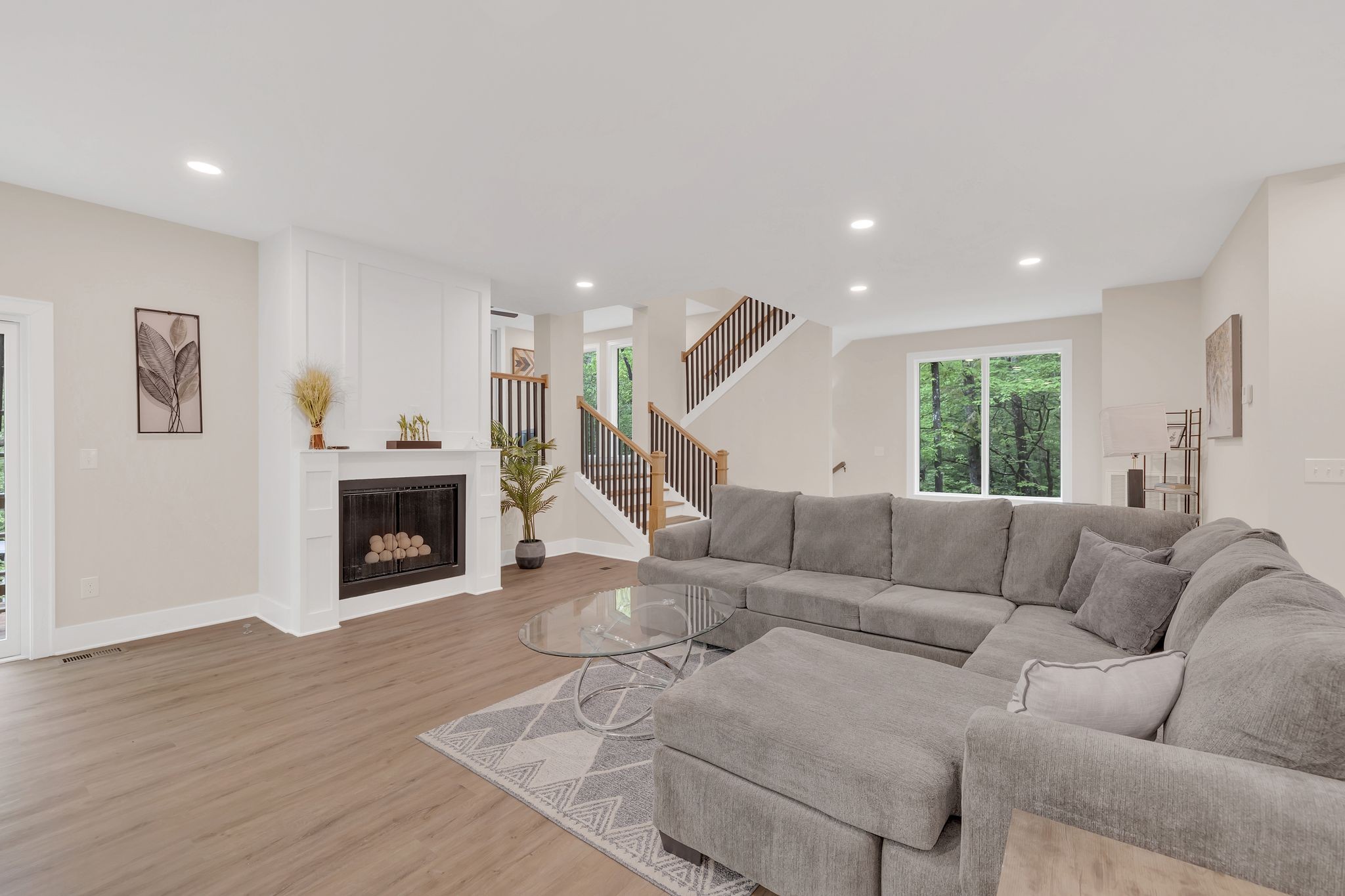 4 Whippoorwill Cove Road Winchester, TN 37398 - Photo 4 of 40 a living room with furniture and a fireplace