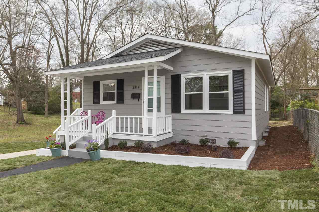 2314 Glascock Street Raleigh, NC 27610 - Photo 2 of 25 a front view of a house with a yard