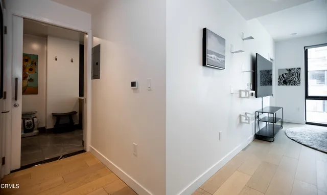 a view of a living room