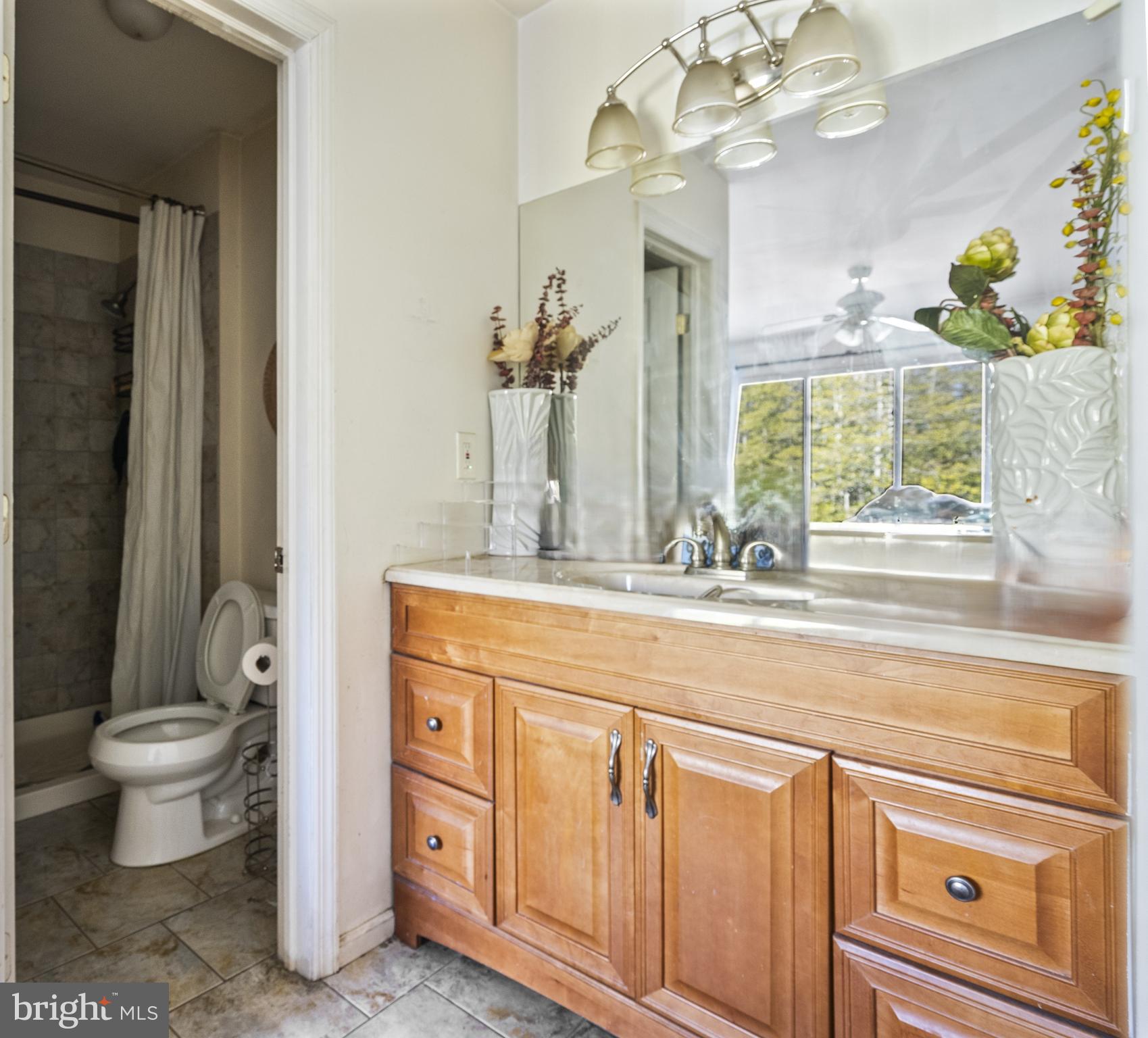 29 Sycamore Court Lumberton, NJ 08048 - Photo 10 of 15 a bathroom with a sink a toilet and a mirror