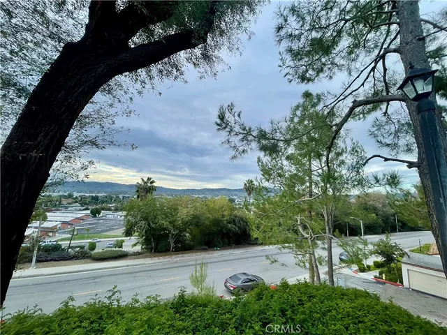 a view of a street view