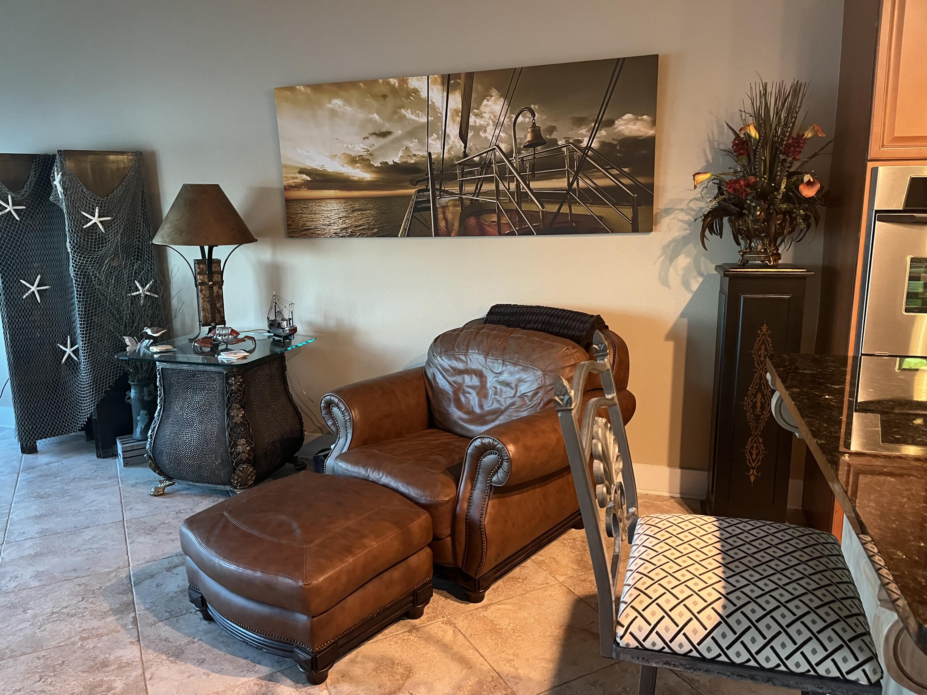 211 Durango Road, Unit 414 Destin, FL 32541 - Photo 11 of 50 a living room with furniture and a potted plant