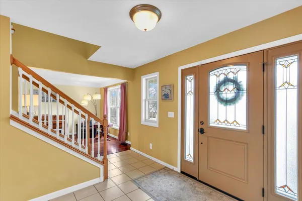 a view of an entryway