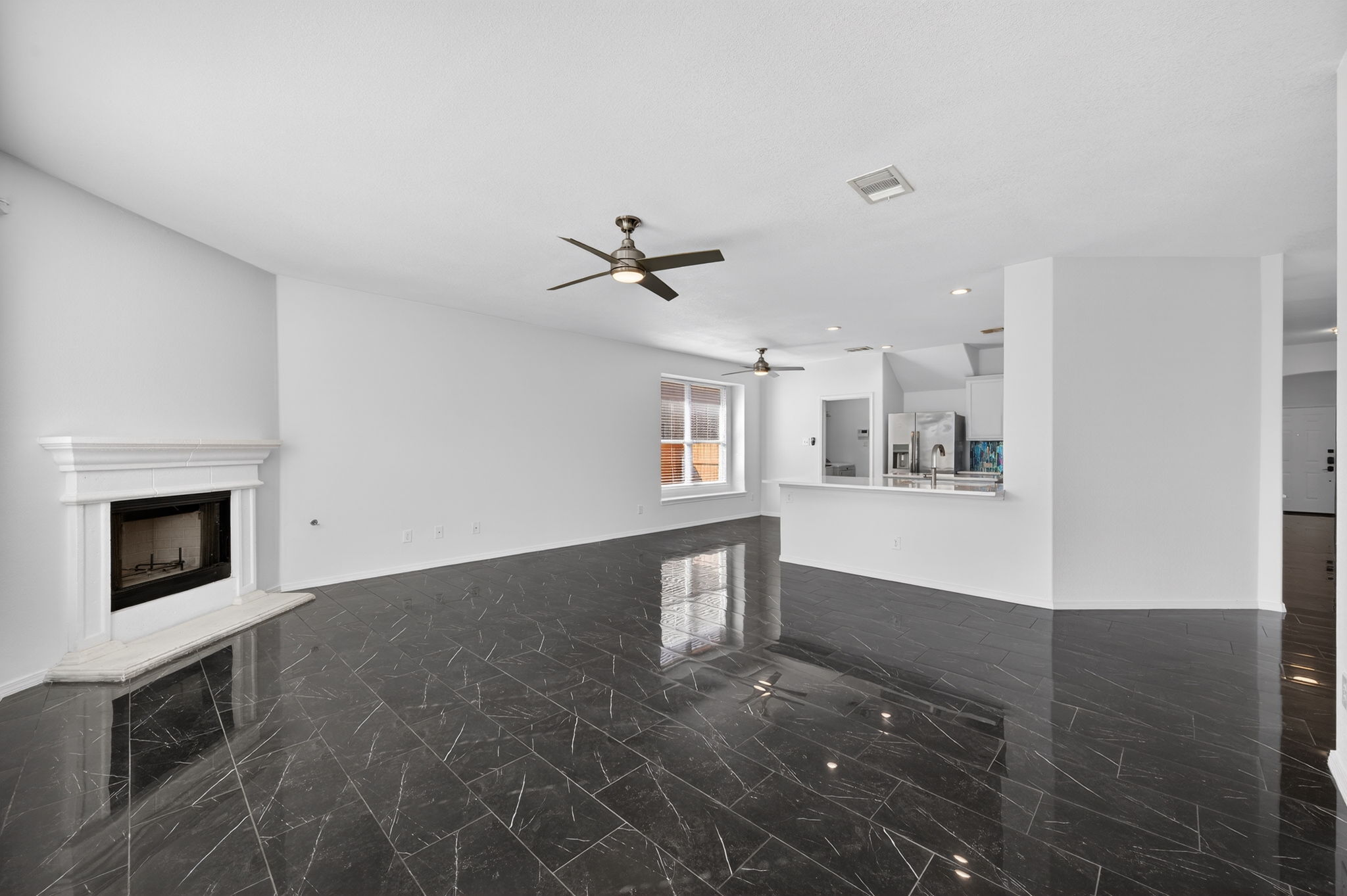 2305 Gavin Trail Pflugerville, TX 78660 - Photo 13 of 40 a view of a livingroom with a fireplace