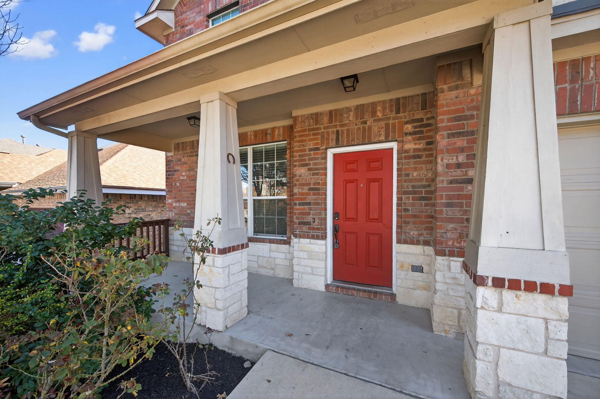 2305 Gavin Trail Pflugerville, TX 78660 - Photo 3 of 40 a front view of a house with outdoor seating