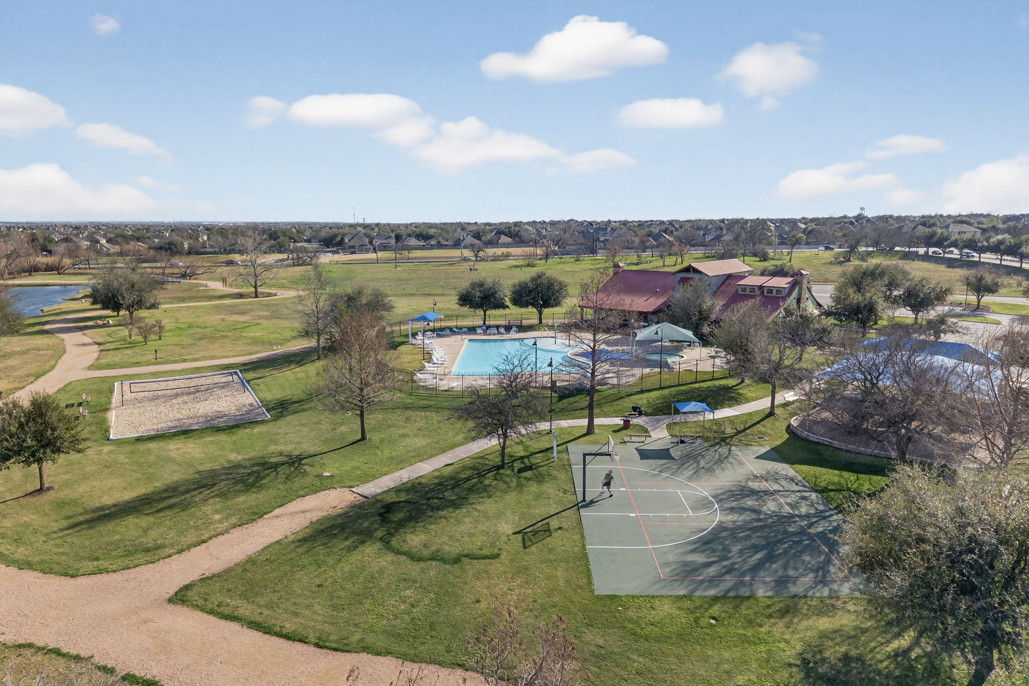 2305 Gavin Trail Pflugerville, TX 78660 - Photo 38 of 40 a view of a city with an ocean