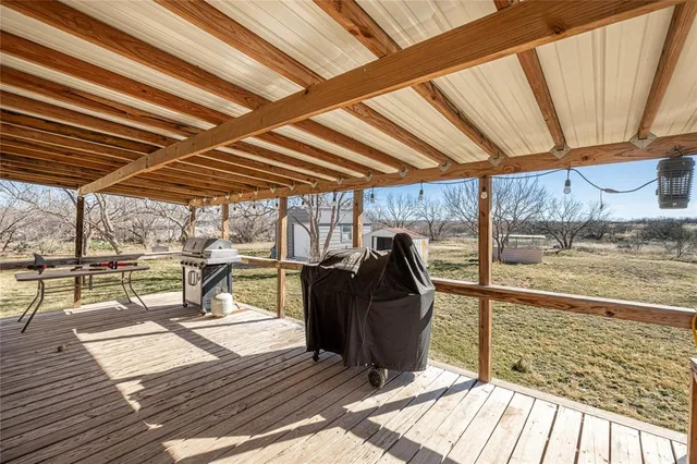 a view of a roof deck