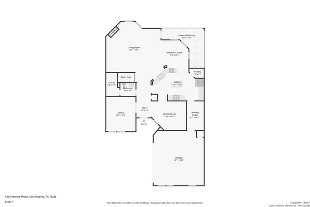 $450,000 | 8203 Setting Moon, San Antonio, TX 78255