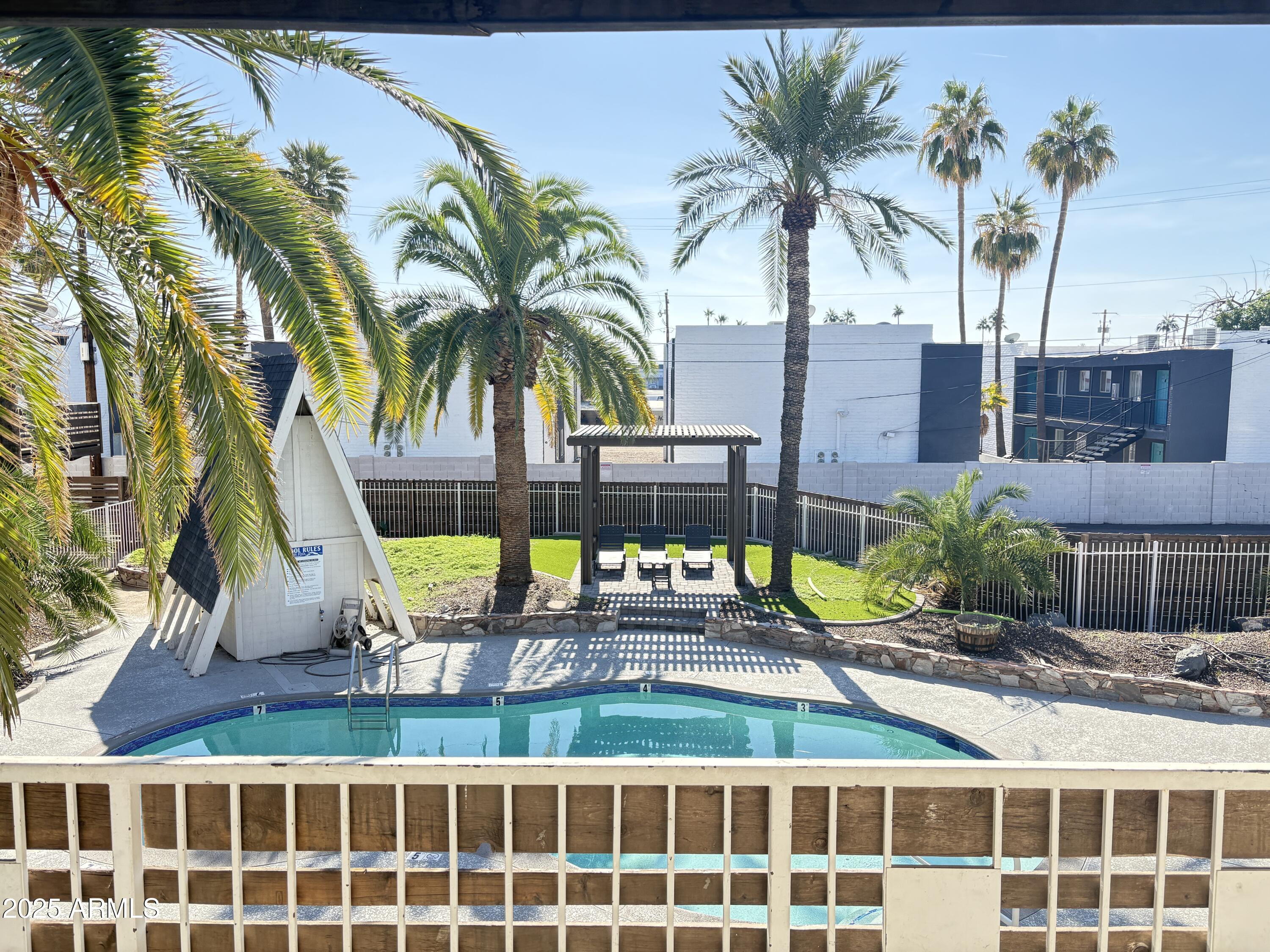 2929 North 38th Street, Unit 1 Phoenix, AZ 85018 - Photo 4 of 6 a view of outdoor space with a patio