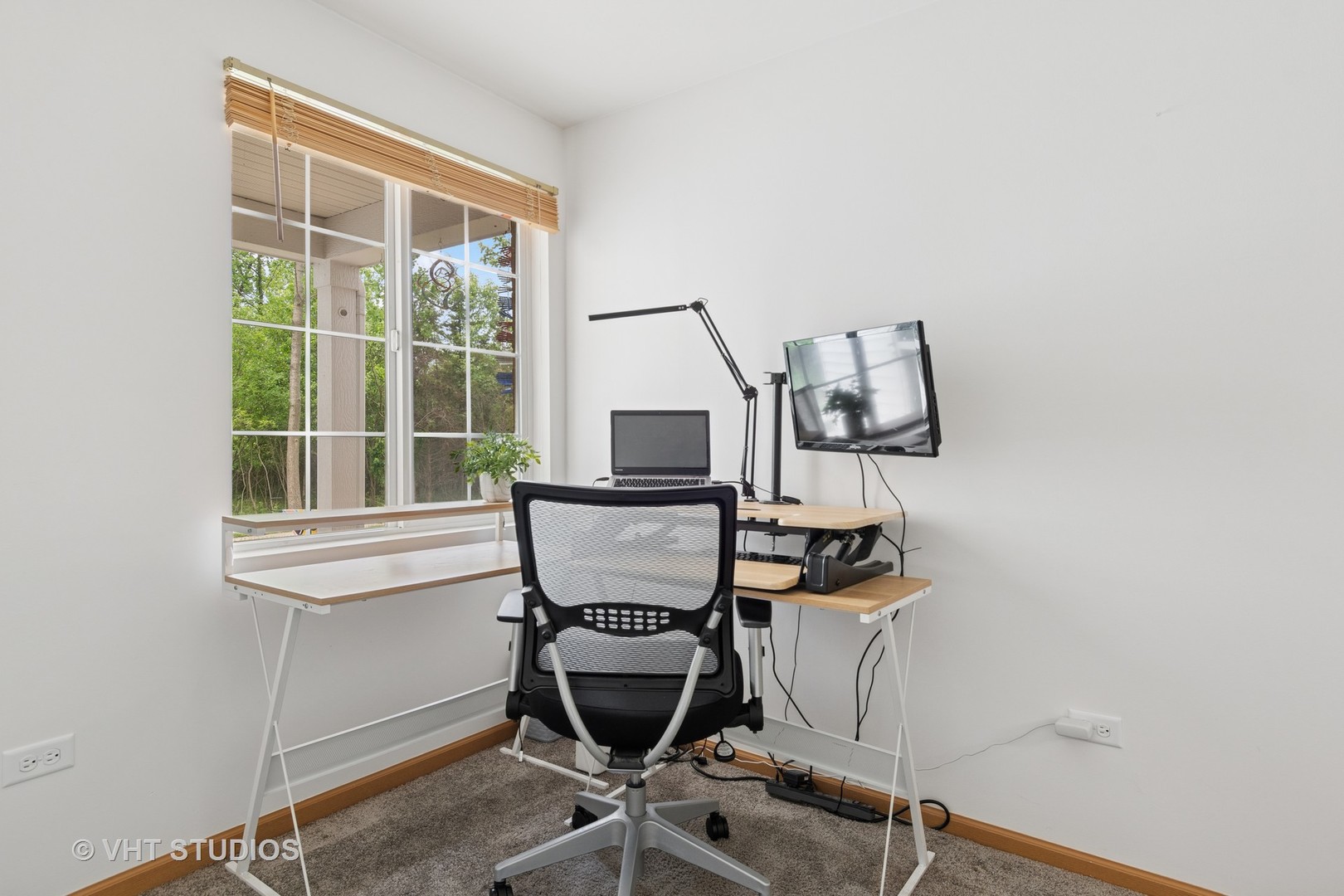 1504 McClure Road, Unit 1504 Aurora, IL 60505 - Photo 15 of 21 a view of workspace with furniture and windows