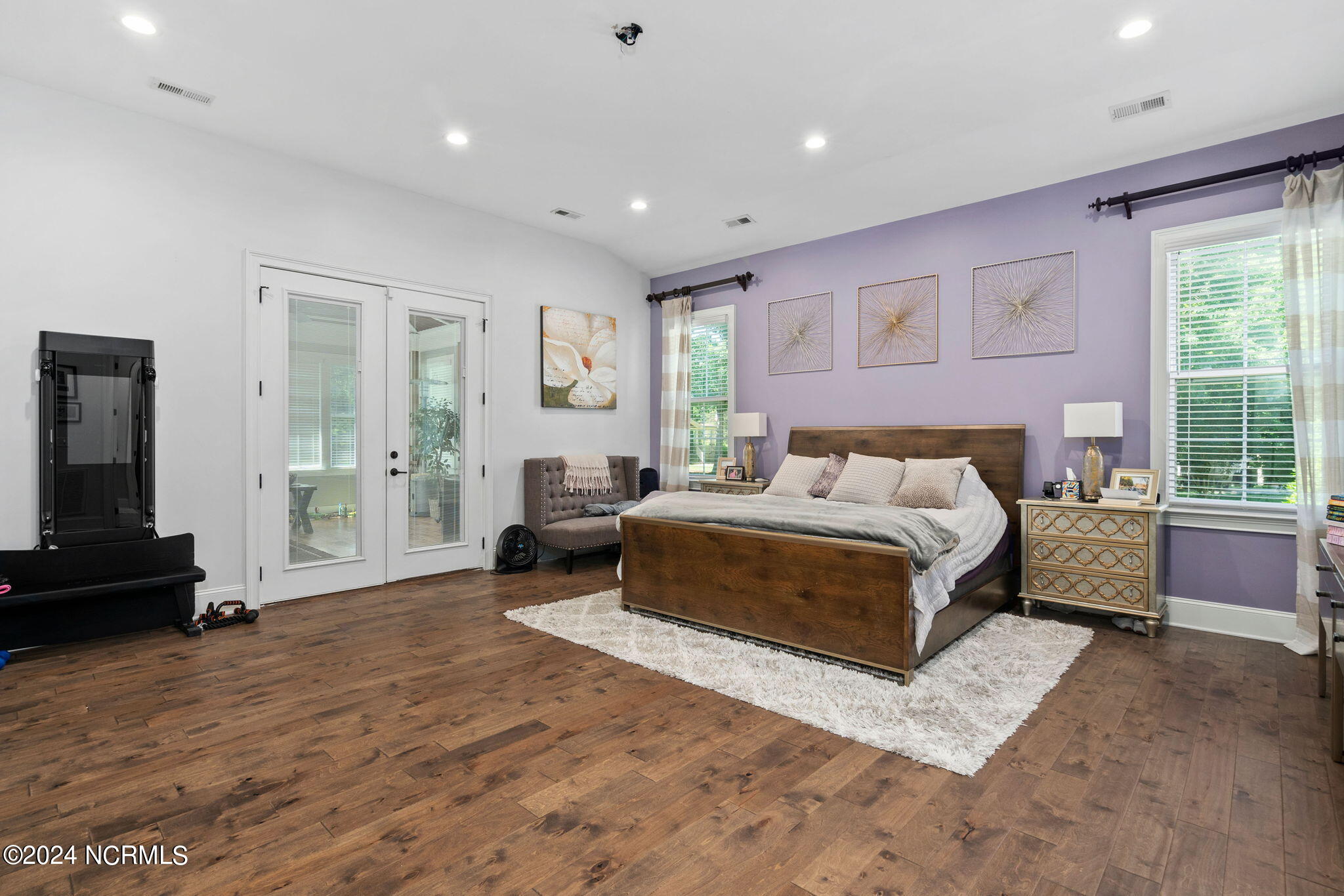 2904 Morning Ridge Court Raleigh, NC 27616 - Photo 21 of 55 Primary Bedroom on 1st floor with access to sunroom