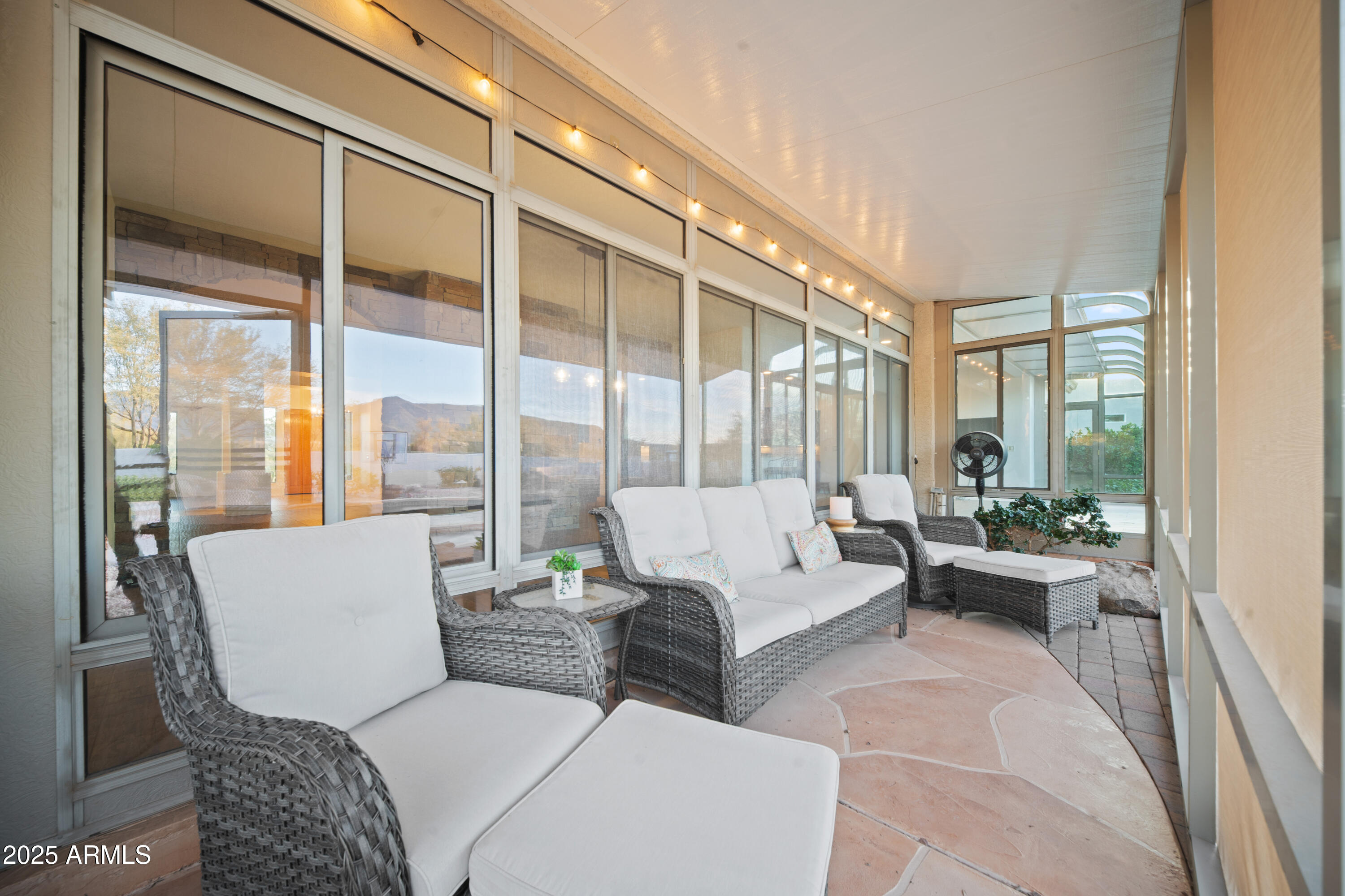 5894 East Hidden Springs Road Cave Creek, AZ 85331 - Photo 26 of 36 Screened in Patio