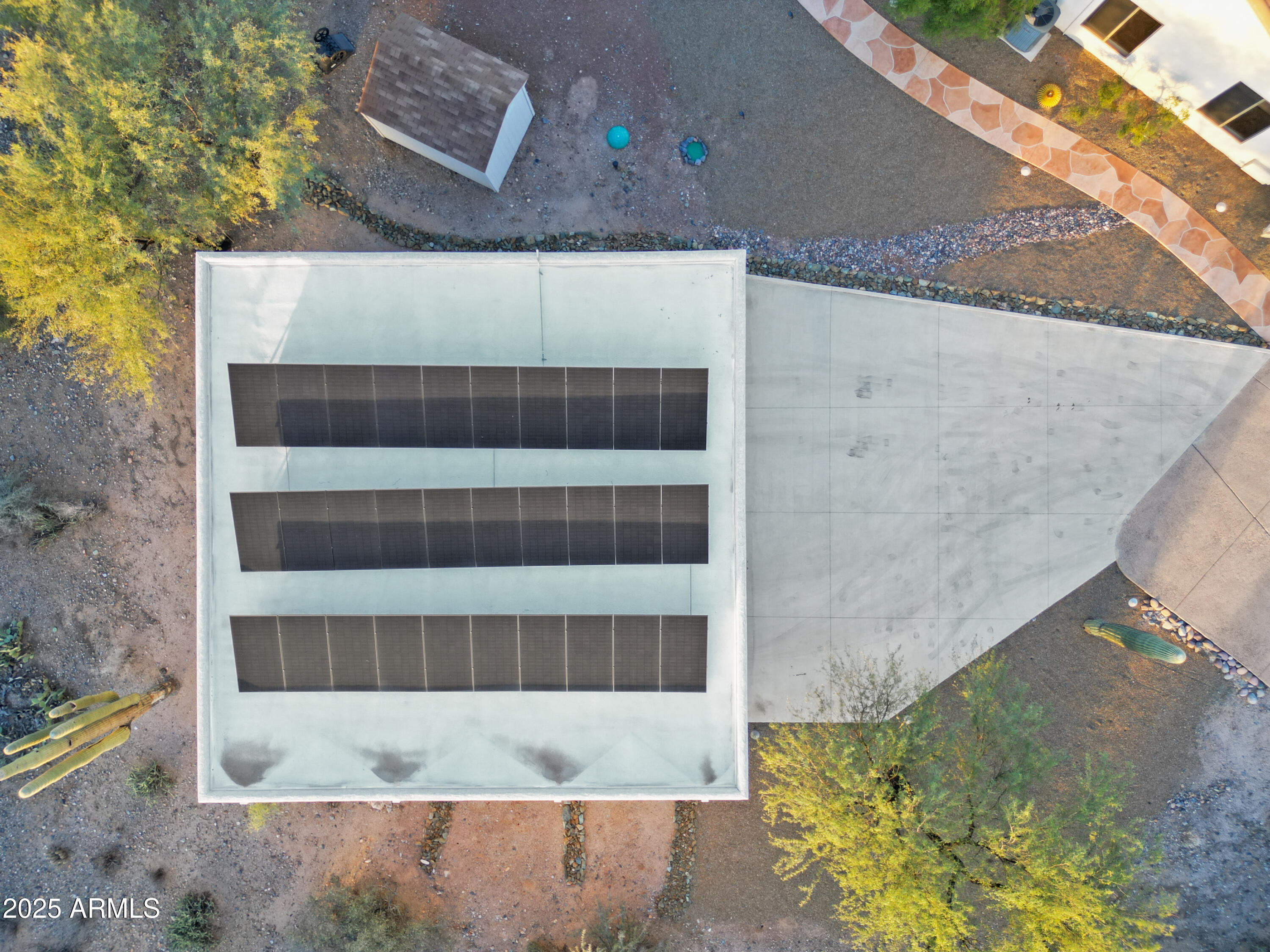 5894 East Hidden Springs Road Cave Creek, AZ 85331 - Photo 31 of 36 Solar on Shop