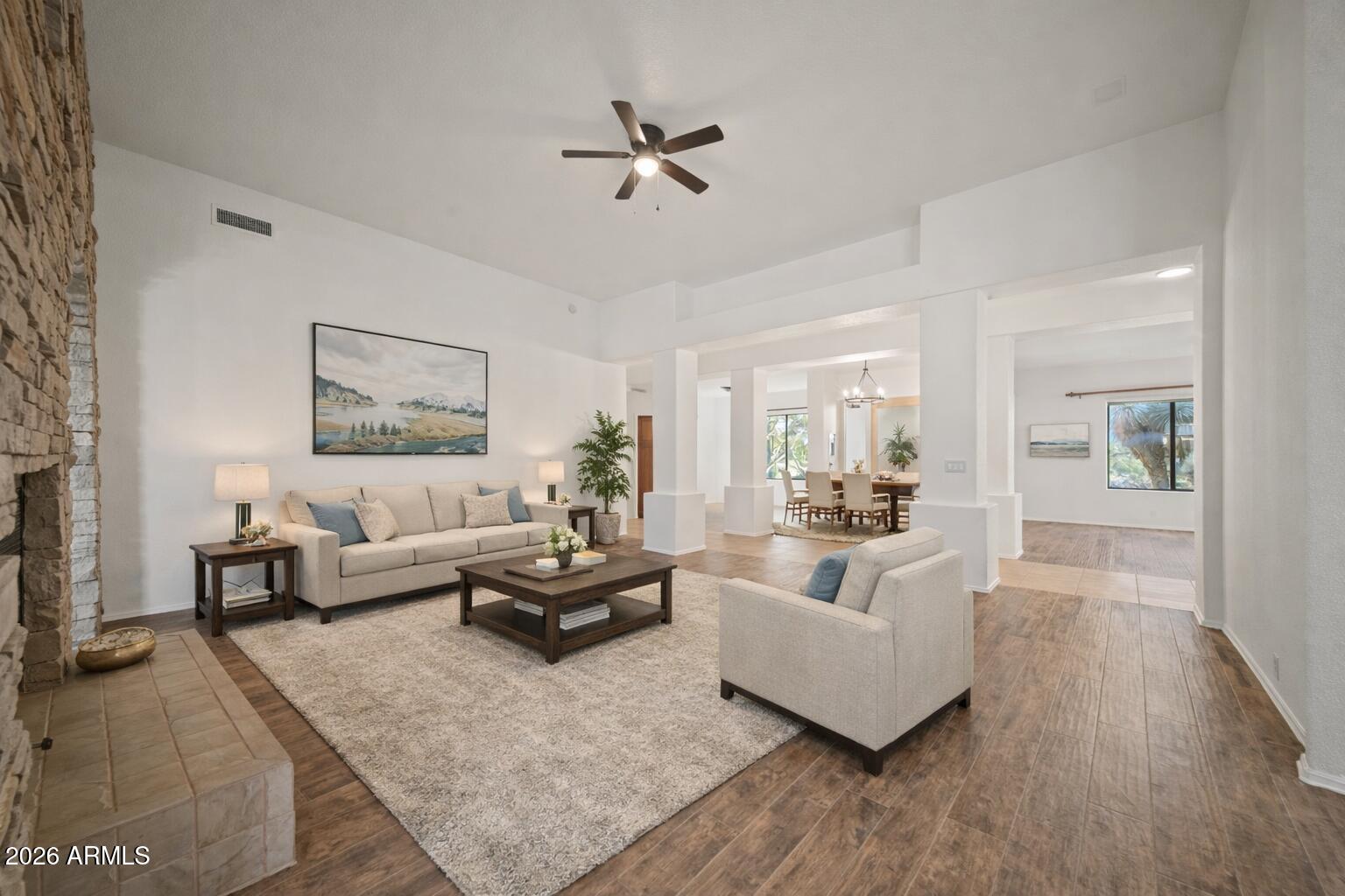 5894 East Hidden Springs Road Cave Creek, AZ 85331 - Photo 7 of 36 Livingroom